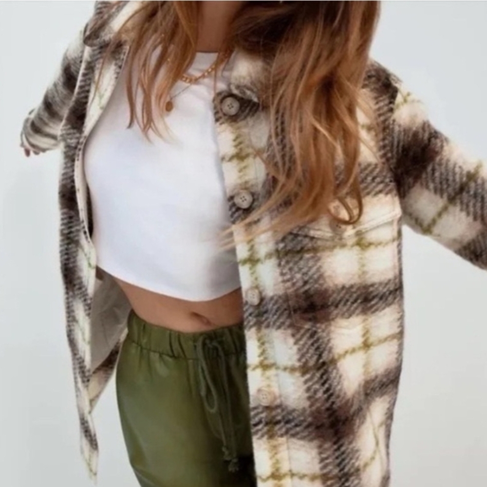 aritzia ganna shirt jacket Wilfred
